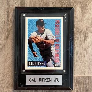 MLB Framed Topps Cal Ripken Jr. 1994 Topps Measure Of Greatness Card #604